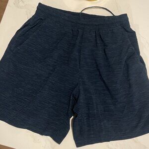 Lululemon Men’s Pace Breaker 7" Linerless  Navy Athletic Shorts - Size M